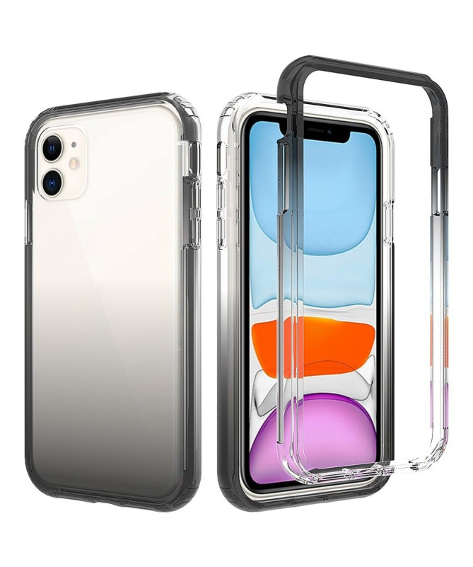 Coque iPhone 11 Antichoc transparent dégradé