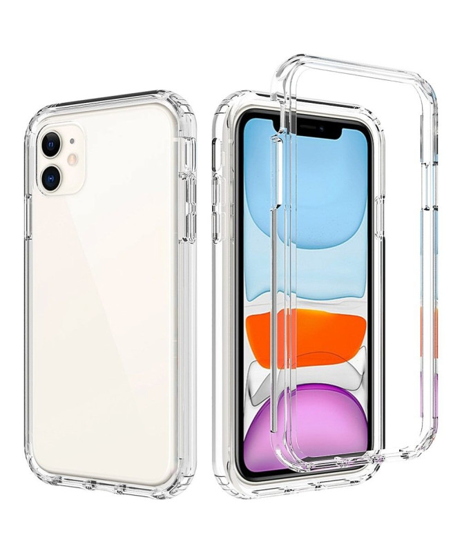 Coque iPhone 11 Antichoc transparent dégradé