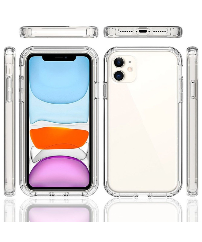 Coque iPhone 11 Antichoc transparent dégradé