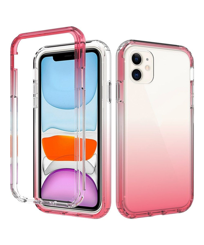 Coque iPhone 11 Antichoc transparent dégradé