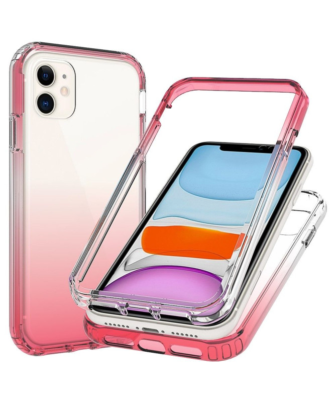 Coque iPhone 11 Antichoc transparent dégradé