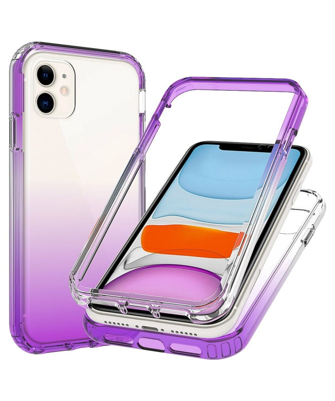 Coque iPhone 11 Antichoc transparent dégradé