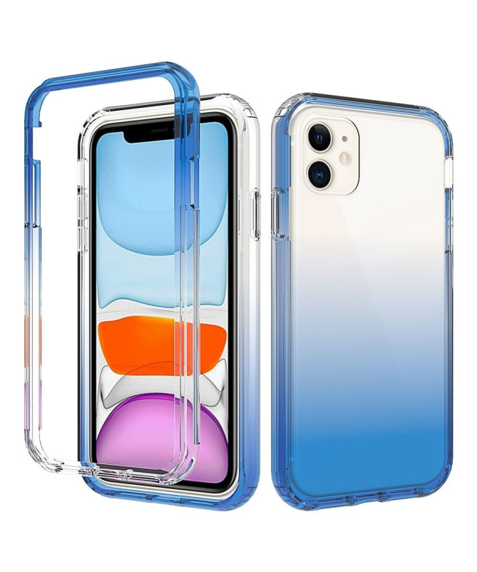 Coque iPhone 11 Antichoc transparent dégradé