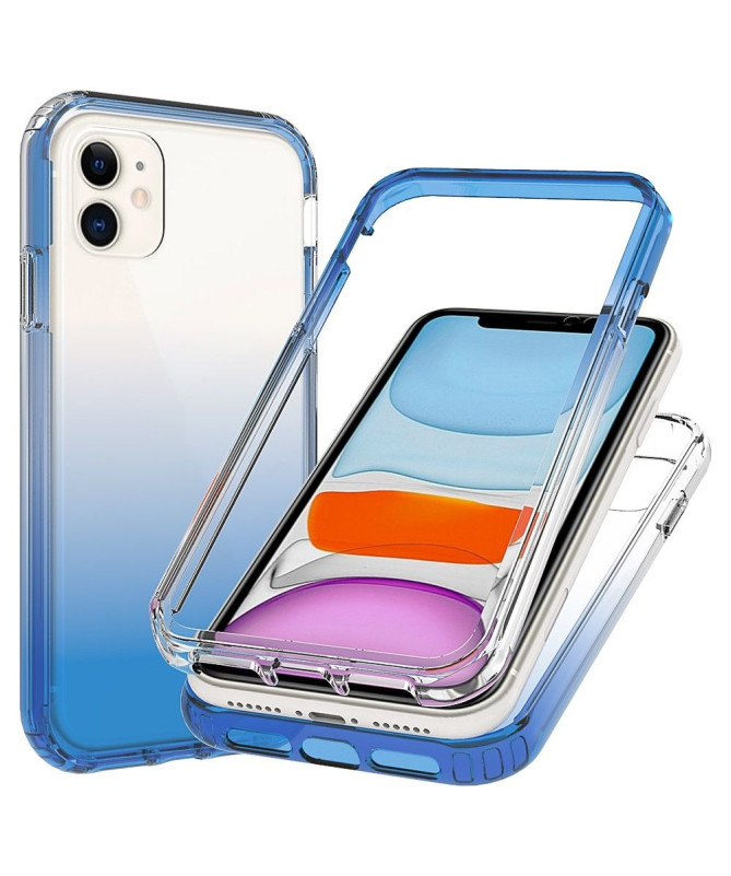 Coque iPhone 11 Antichoc transparent dégradé