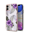 Coque iPhone 11 Fleurs Exotiques