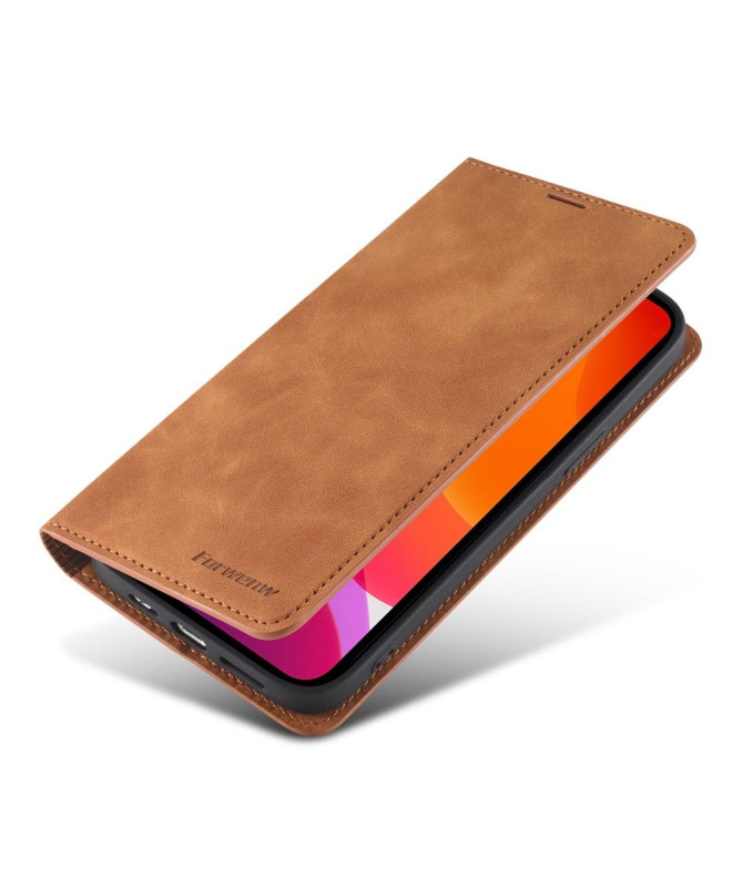 Housse iPhone 12 Pro Max FORWENW Simili Cuir