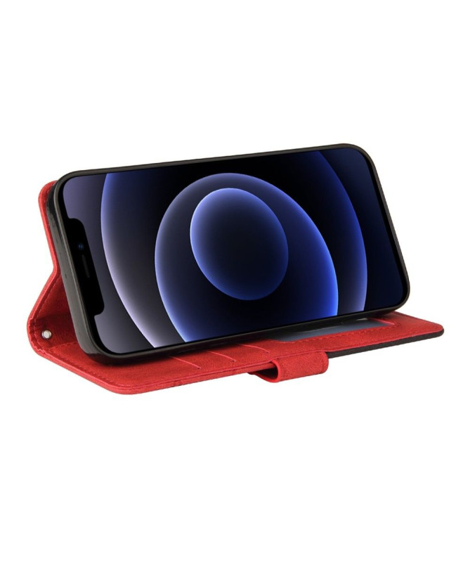 Housse iPhone 12 mini Bicolore artistique