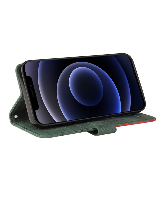 Housse iPhone 12 mini Bicolore artistique