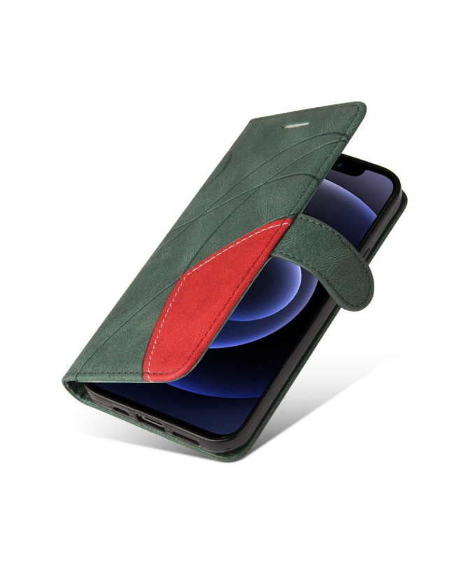 Housse iPhone 12 mini Bicolore artistique