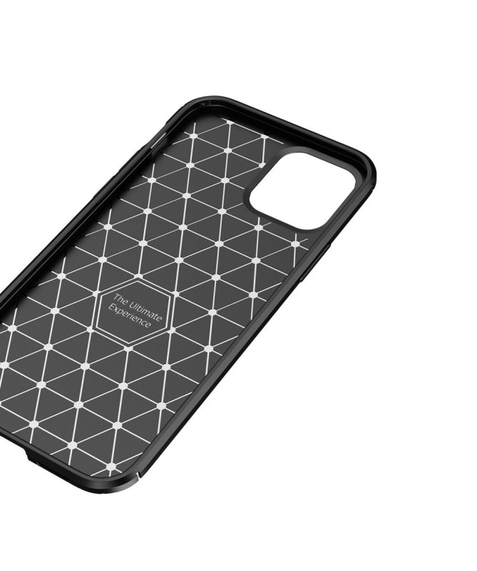 Coque iPhone 12 Pro style fibre de carbone