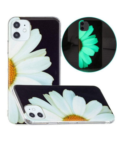 Coque iPhone 11 Fluorescente Marguerite