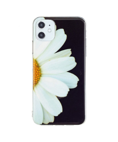 Coque iPhone 11 Fluorescente Marguerite