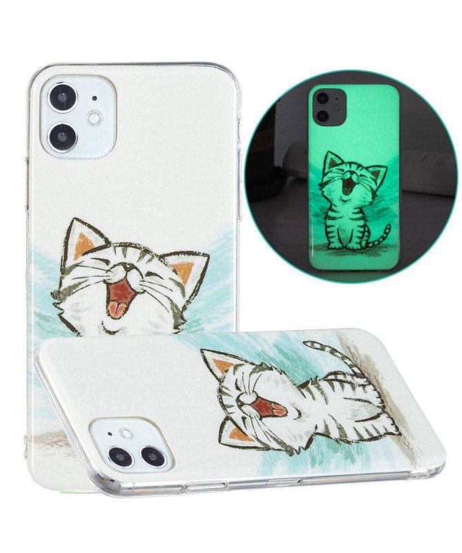 Coque iPhone 11 Fluorescente Chat content