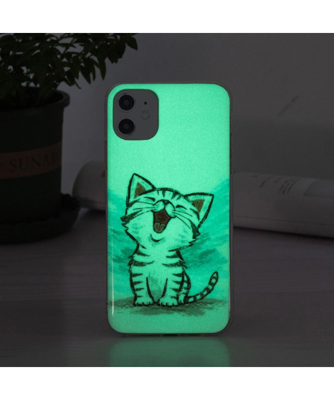 Coque iPhone 11 Fluorescente Chat content