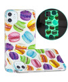 Coque iPhone 11 Fluorescente Macarons