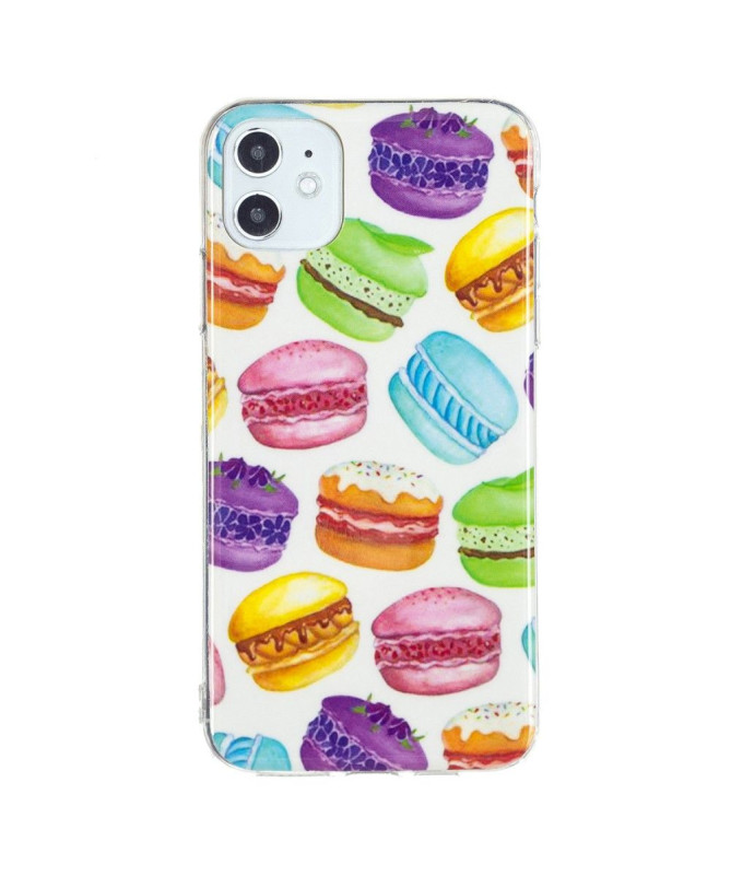 Coque iPhone 11 Fluorescente Macarons