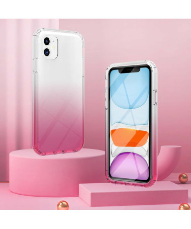 Coque iPhone 11 dégradée avec verre trempé