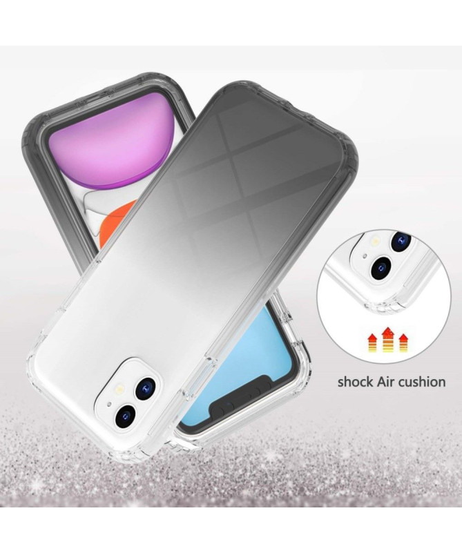 Coque iPhone 11 dégradée avec verre trempé