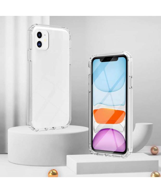 Coque iPhone 11 dégradée avec verre trempé