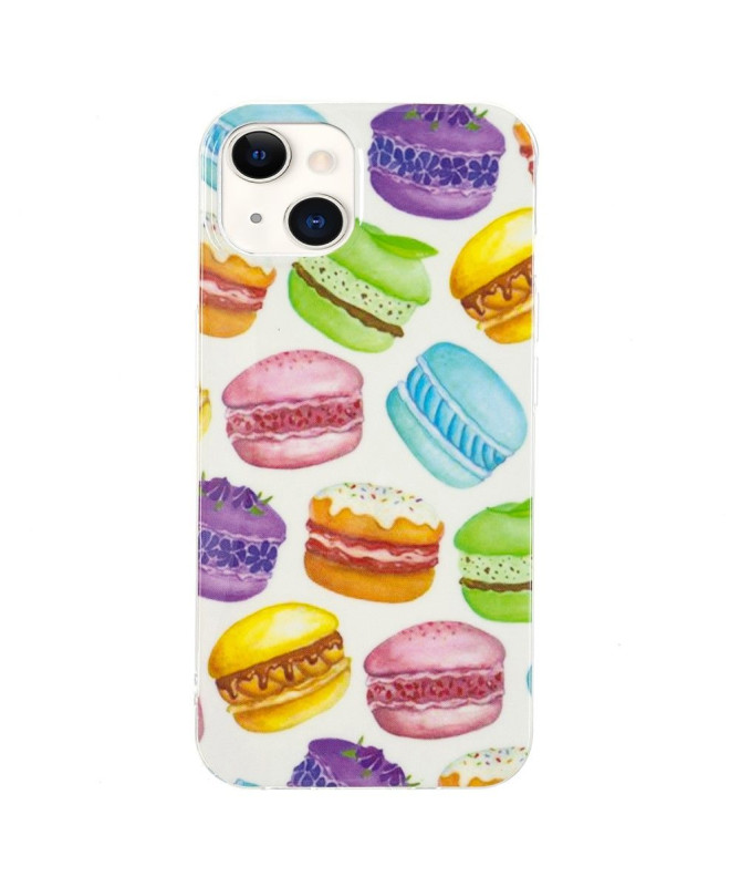 Coque iPhone 13 Fluorescente Macarons