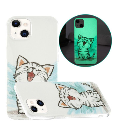 Coque iPhone 13 Fluorescente Chat content