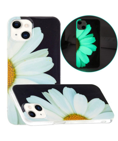 Coque iPhone 13 Fluorescente Marguerite