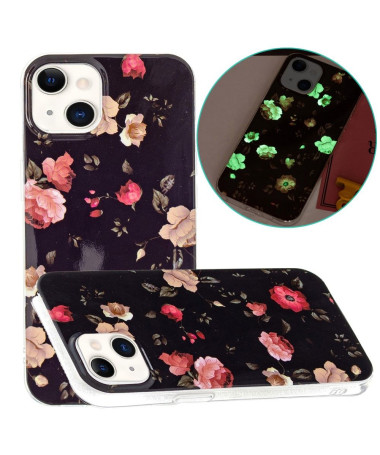 Coque iPhone 13 Fluorescente Sublime Fleurs