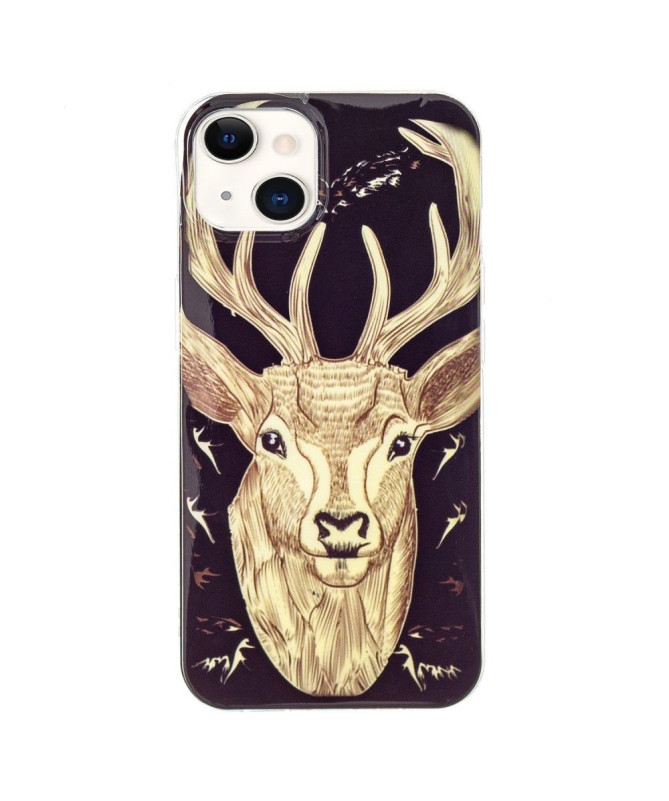 Coque iPhone 13 Fluorescente Wapiti