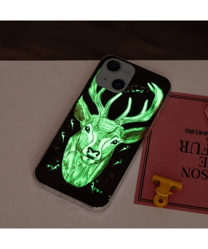 Coque iPhone 13 Fluorescente Wapiti