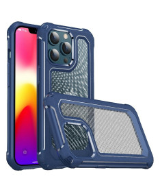 Coque iPhone 13 Pro Max transparent style fibre de carbone