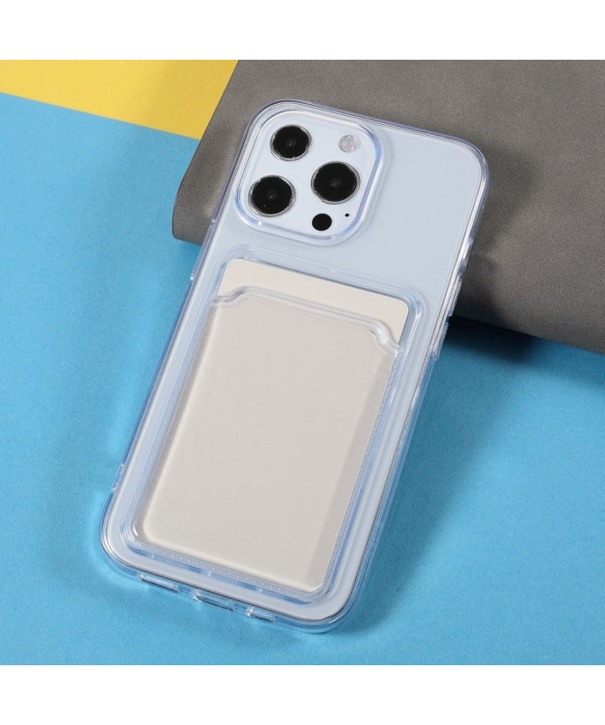 Coque iPhone 13 Pro Max Transparente Porte Carte