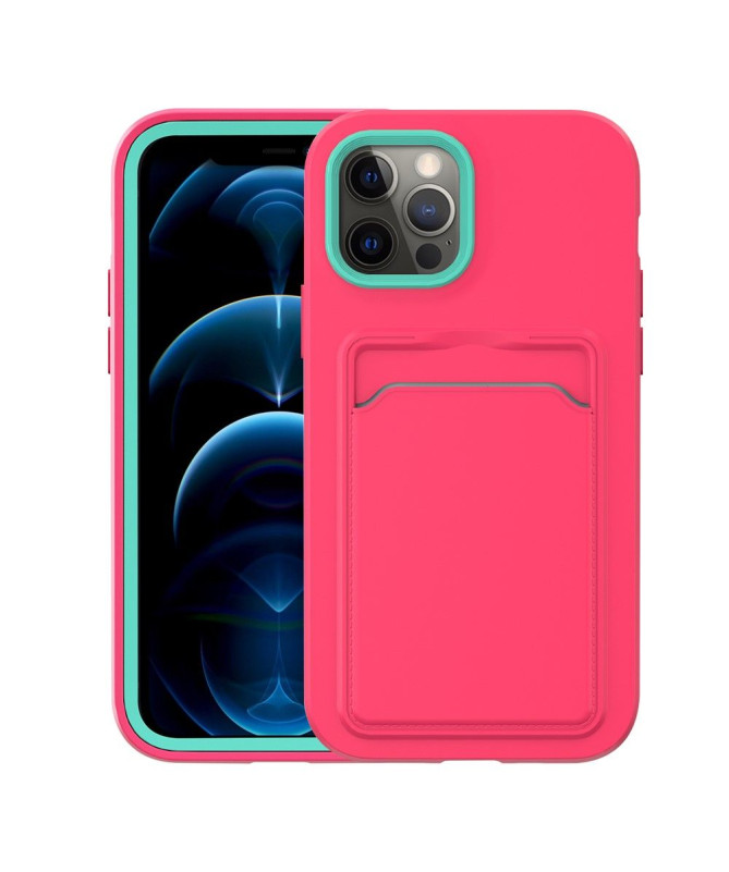 Coque iPhone 13 Pro Porte-Carte Soft Touch