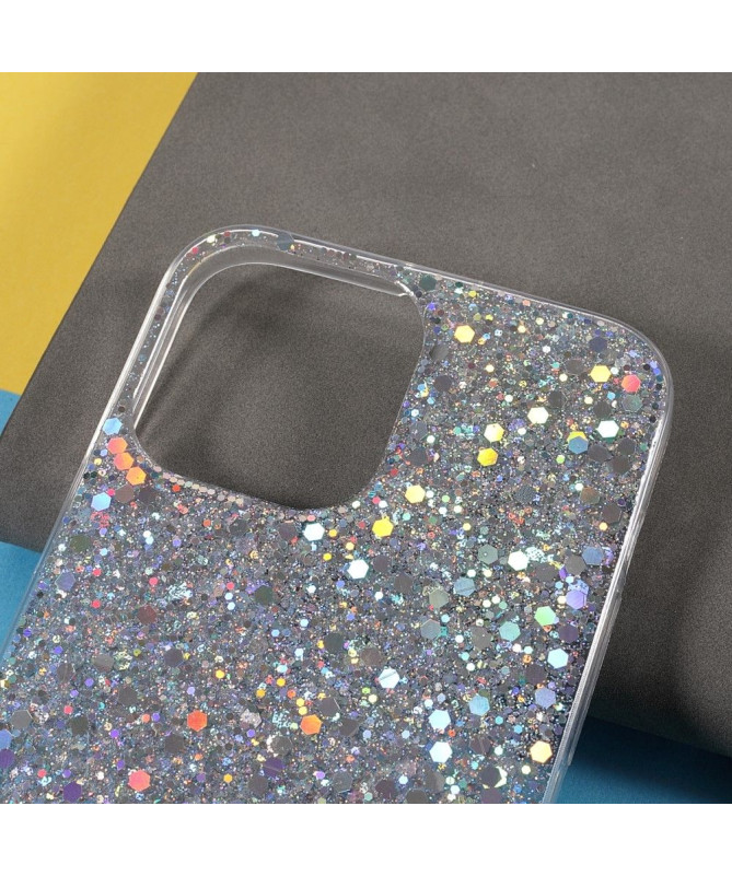 Coque iPhone 13 Pro Max LENA paillettes