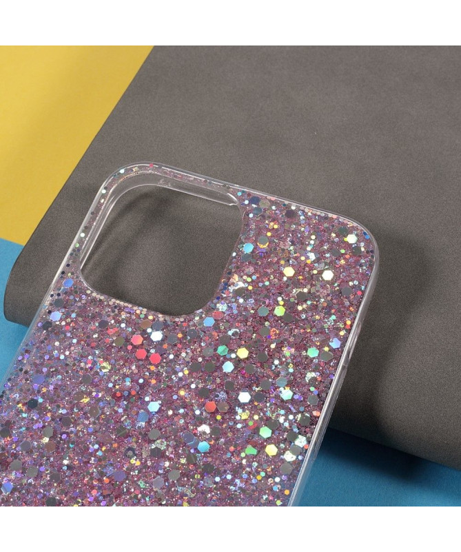 Coque iPhone 13 Pro Max LENA paillettes