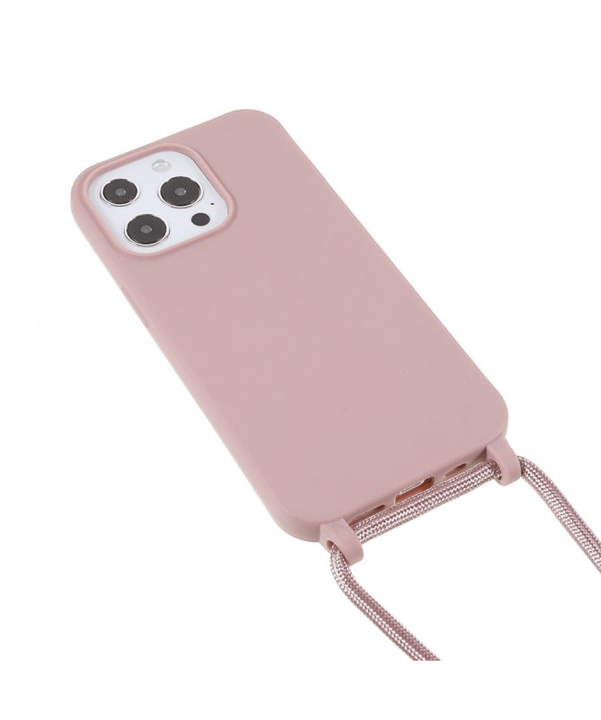 Coque iPhone 13 Pro Max avec cordon bandoulière