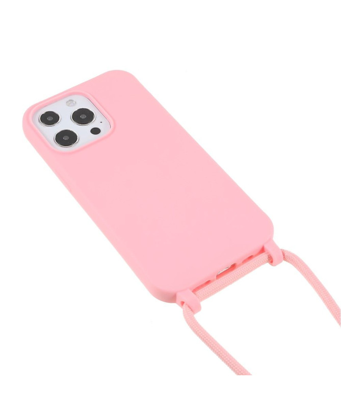 Coque iPhone 13 Pro Max avec cordon bandoulière