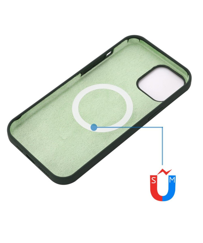 Coque iPhone 13 Pro Max Silicone Liquide avec MagSafe