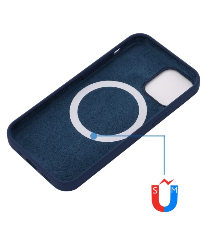 Coque iPhone 13 Pro Max Silicone Liquide avec MagSafe