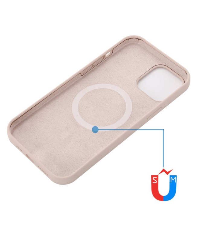 Coque iPhone 13 Pro Max Silicone Liquide avec MagSafe