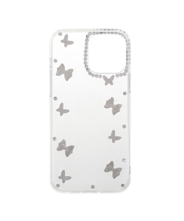 Coque iPhone 13 Pro Max Transparent papillons