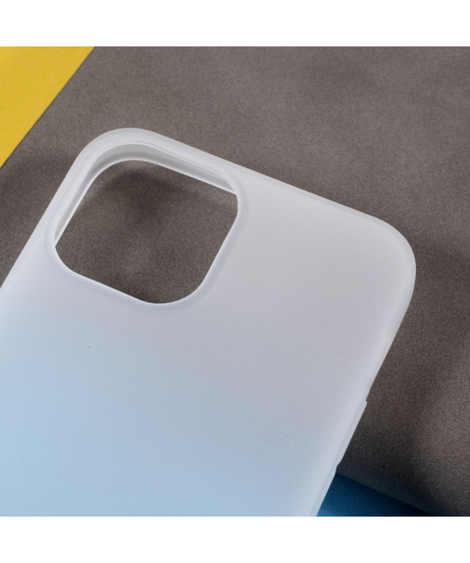 Coque iPhone 13 revêtement mat en silicone