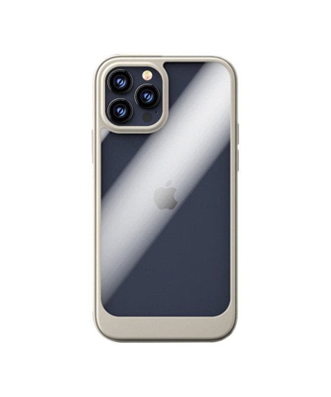 Coque iPhone 13 Pro Max SNEAKY transparent contour couleur