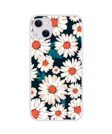 Coque iPhone 13 Marguerites