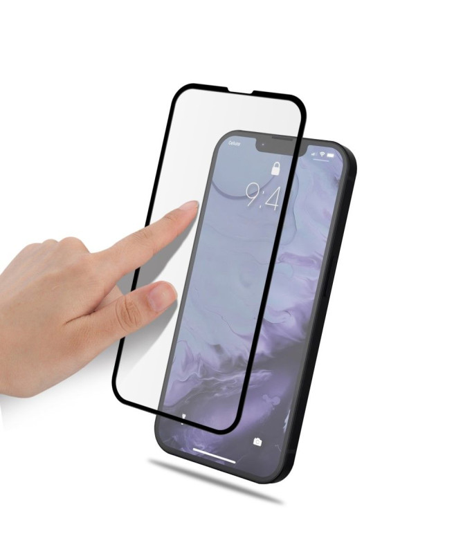 Protections d'écran iPhone 13 Pro Max en verre trempé Full Size (2 pièces)