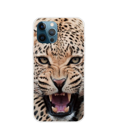 Coque iPhone 13 Pro Max Leopard Rugissant