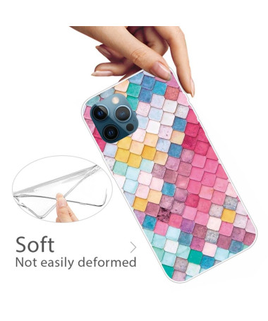 Coque iPhone 13 Pro Max Colorful Squares