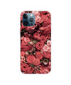 Coque iPhone 13 Pro Max Red Flower