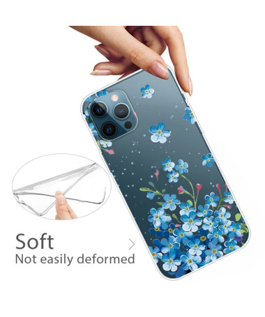 Coque iPhone 13 Pro Limonium fleur