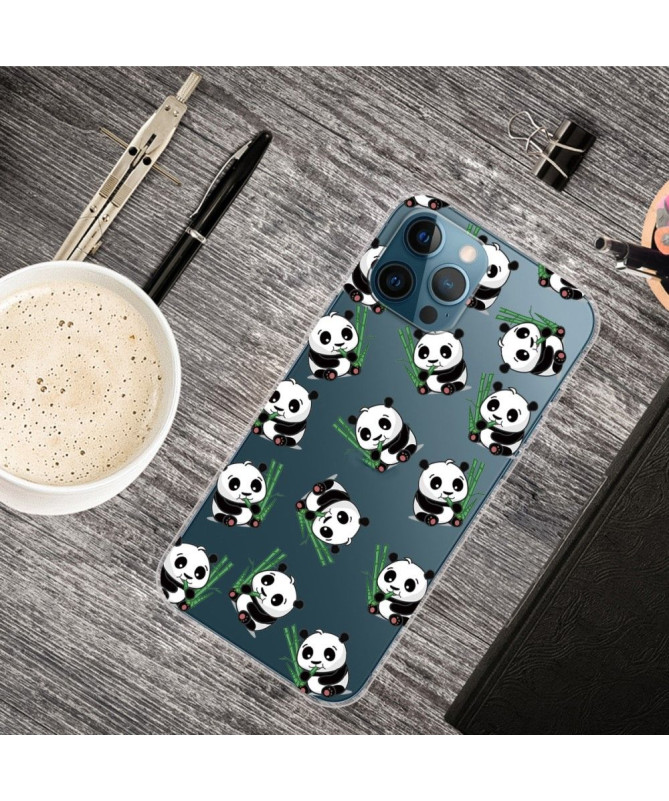 Coque iPhone 13 Pro Happy Pandas