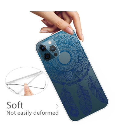 Coque iPhone 13 Pro attrape rêves mandala